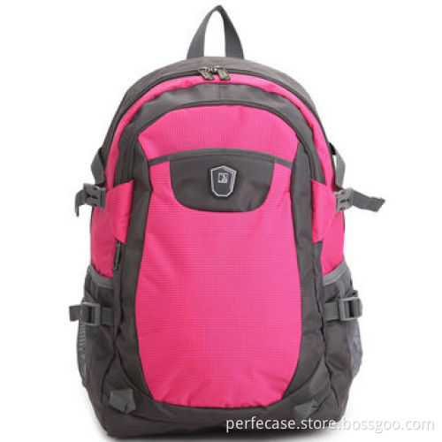 Laptop Backpack, 15.6-inch, Black and Pink Combination, Lovely And Sports Designs